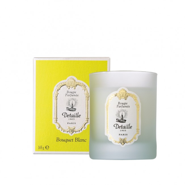Delicately scented candle Bouquet Blanc