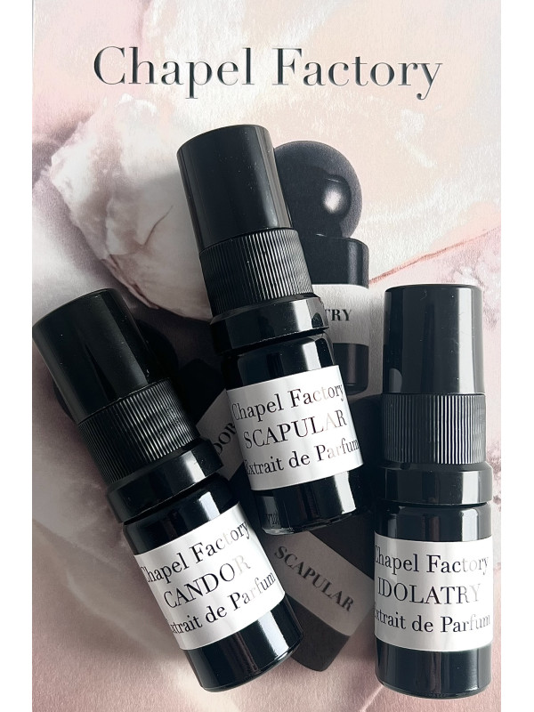 KIT DISCOVERY SET - CHAPEL FACTORY -  EXTRAIT DE PARFUM
