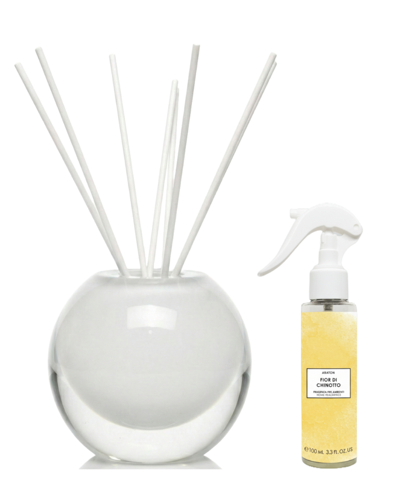 Fior di Chinotto - Diffusore in Cristallo e Spray Ambiente
