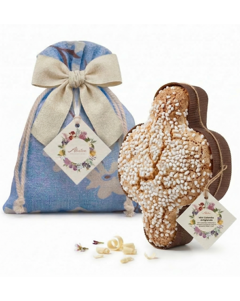 Mini Colomba Artigianale - Cioccolato Bianco e Chinotti Canditi